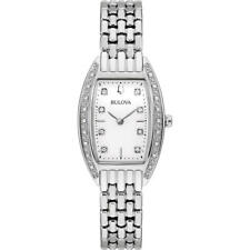 Bulova Women’s Diamond Accented Silver Tone Ladies Watch - 96R244 ($425 MSRP) picture