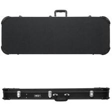 New Electric Guitar Square Lockable Wood Hard Case Fits ST TL 170 Style Black picture