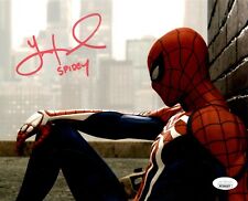 Yuri Lowenthal autographed inscribed 8x10 photo Spider-Man JSA COA Peter Parker picture