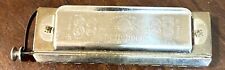 Vintage M. Hohner Silver Chromatic Harmonica Germany picture