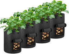  10-Gallon Potato Grow Bags Foldable, Breathable, and Non-Woven Utopia Home picture
