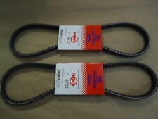 2PK COGGED PTO BELT SET FITS GRASSHOPPER 381914 381914G MADE IN USA 1822 718K  picture