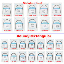 SALE Dental Orthodontic Arch Wire Stainless Steel Round/Rectangular Upper/Lower picture