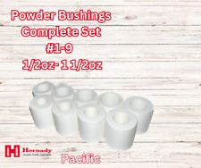Pacific / Hornady Complete Powder Shot Bushing Set from #s 1-9  1/2oz - 1 1/2oz picture