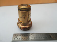 ANTIQUE R. WINKEL APO OBJECTIVE LENS MICROSCOPE PART AS PICTURED &F2-A-110 picture