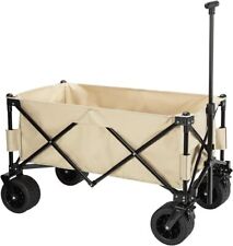 Collapsible Wagon Folding Wagon Garden Cart with Large Capacity, Utility Wagon picture