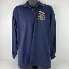 Vintage 1998 Marino Made in Australia RFDS 70th Anniversary Long Sleeved Polo picture