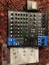 Yamaha MG10XU MG Series 10CH Mic Preamps USB Stereo Mixing Console Black Clean ✅ picture