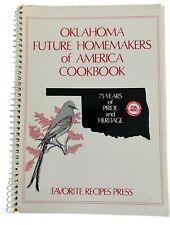 Oklahoma Future Homemakers of America Cookbook 1984 OK HERO FHA 75th Anniversary picture