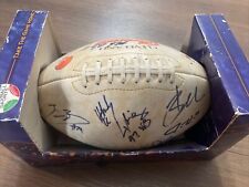 Cleveland Browns Mid 2000’s Team Signed, Adams # 20, Dorsey # 11, Fraley#66 G5 picture