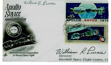 “NASA” William R. Lucas Hand Signed 4X6 Color Photo COA picture