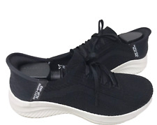 Skechers Women's Slip Ins Ultra Flex 3.0 Brilliant Blk Shoes Size:7 #149710 87R picture