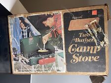 Vintage Coleman Two Burner Camp Stove 425E499 BRAND NEW UNFIRED W/ Box picture