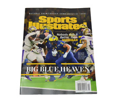 Sports Illustrated Michigan National Champions Commemorative Issue 2023 U of M picture