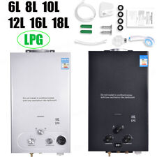 6L - 18L Propane Gas Hot Water Heater 5GPM On-Demand Tankless Instant Boiler picture