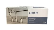MOEN Banbury 8 in Widespread High-Arc Bathroom Faucet Spot Resist Brushed Nickel picture