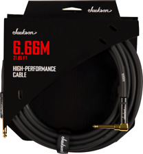 Jackson High Performance Guitar/Instrument Cable, Right-Angle, 21.85' ft picture