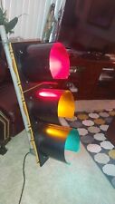 Vintage Econolite Full Size Municipal Traffic Signal Red Yellow Green Working picture