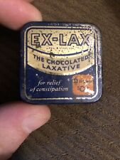 Ex-Lax, Antique Medicine Tin - Unique Black and Gold packaging picture
