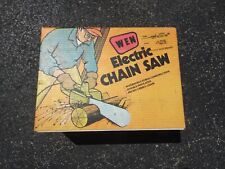 VINTAGE WEN ELECTRIC 14' CHAINSAW 2400 TYPE 3. NOS SEALED. picture