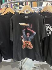 RARE Vintage The Evil Dead Movie t shirt 666 Horror Sam Raimi movie Promo Tee XL picture