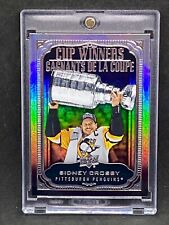 Sidney Crosby RARE RAINBOW STANLEY CUP REFRACTOR  INVESTMENT CARD PENGUINS picture