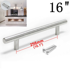 30Pack Brushed Nickel Kitchen Cabinet Pulls Stainless Steel Drawer T Bar Handles picture