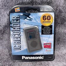 True Vintage Panasonic Silver RR-DR60 Digital IC Recorder Made In Japan New EVP picture