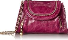 Brand New - Vintage Hobo International Zandra Leather Handbag - merlot red picture