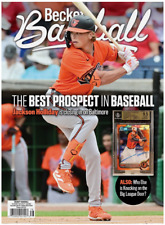 New June 2024 Beckett Baseball Card Price Guide Magazine With Jackson Holliday picture