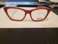 NEW Chloe CE 2671 col 223 BURNT B36MM 53/15 140 MM AUTHENTIC EYEGLASSES PERFECT picture