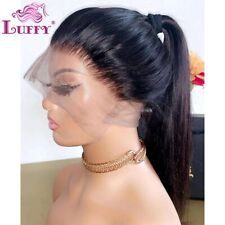 Pre Plucked 360 Full Lace Silky Straight Wig Remy Human Hair 13*6 Lace Front Wig picture