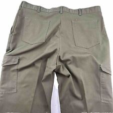 VTG Boy Scouts Cargo Pants Mens 40x36 Olive Green Official Uniform America BSA picture