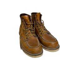 Red Wing 875 Heritage 6” Oro Legacy Moc Toe Boots Men’s 7.5 picture