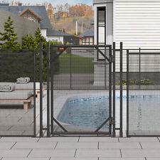 VEVOR Pool Fence 4'x12/48/72/96/108' 4'x2.5' Gate Inground Pool Removable Fences picture