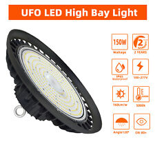 100W 150W Dimmable UFO LED High Bay Lights Factory Warehouse Industrial Lighting picture
