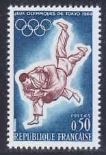 France 1964 MNH Mi 1486 Sc 1105 Olympic Games, Tokyo. Judo ** Japan ** picture