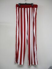 Vintage Taylor Indiana Hoosiers Pants Mens Large Red Striped USA 36x36 picture