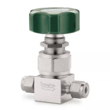Swagelok Nupro SS-DSTW4 High Pressure Diaphragm Sealed Valve 1/4 in Tube Fitting picture