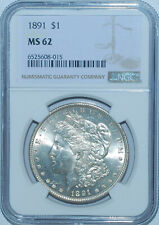 1891 P NGC MS62 Morgan Silver Dollar picture