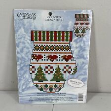 Mitten Sampler Ornament Counted Cross Stitch 5183 Sealed 2000 Candamar Designs  picture