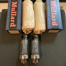 Rare NOS Mullard Philips Metal EL34 6CA7 Tubes MATCHED Amplitrex Marshall Amp picture