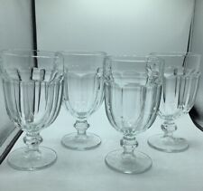Vintage Libbey Glass Duratuff Gibraltar Clear Iced Tea Glasses 7in Discontinued  picture