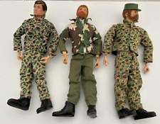 Lot of 3 Vintage 1964 G. I. Joes Including Complete Outfits picture
