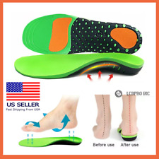 Orthotic Shoe Insoles Insert 1Pair Flat Feet High Arch Support Plantar Fasciitis picture