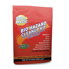 Spill Magic Single Use Disposable Biohazard Cleanup Kit (4 Pack) picture
