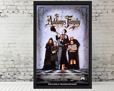 The Addams Family movie poster Raul Julia Christopher Lloyd 11x17