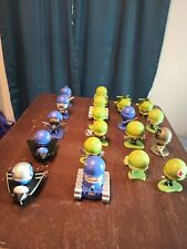 MGA Awesome Little Green Men Lot × 19 Blue Green Army Military Figures Vehicles  picture
