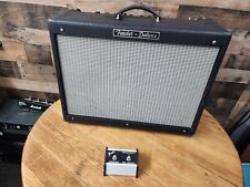 Fender Hot Rod Deluxe 1x12 Guitar Tube Combo Amplifier. With Foot Switch  picture