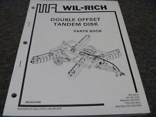 Wil-Rich 7410 7420 7510 7520 7610 7620 Double Offset Tandem Disk Parts Catalog picture